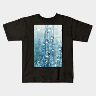 Blue Grass Drops II Kids T-Shirt